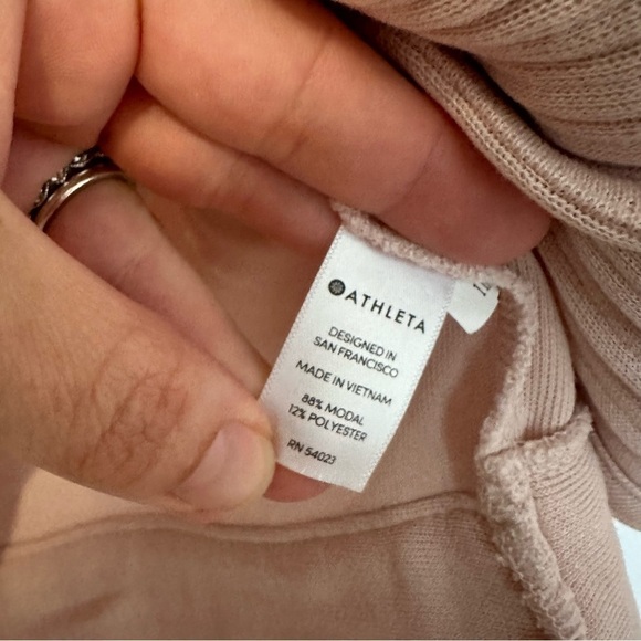 Athleta Serenity Criss Cross Modal Sweatshirt - Picture 6 of 7